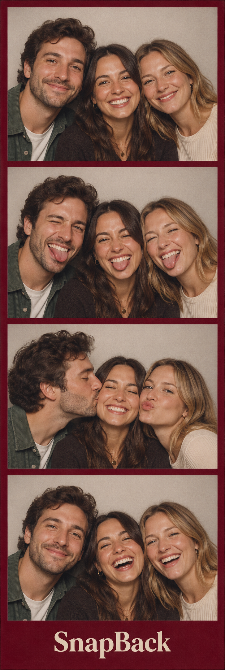 A sample vintage photo strip